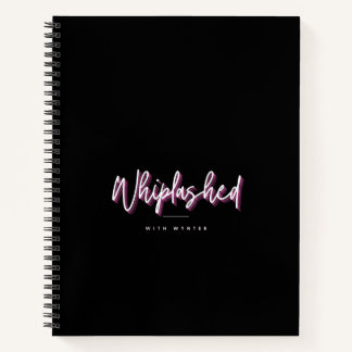 Schwarzes Notebook Notizbuch