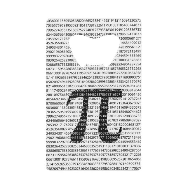 Schwarzes Number pi day mathematical symbol Geldkarten Flaschenöffner (Vorderseite)