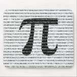 Schwarzes Number pi day mathematical symbol Mousepad<br><div class="desc">Schwarzes Number pi day mathematical symbol</div>