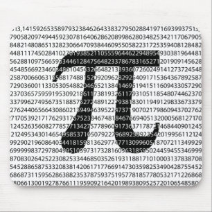 Schwarzes Number pi day mathematical symbol Mousepad