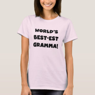 Schwarzes oder Weiß des Gut-est Gramma der Welt T-Shirt