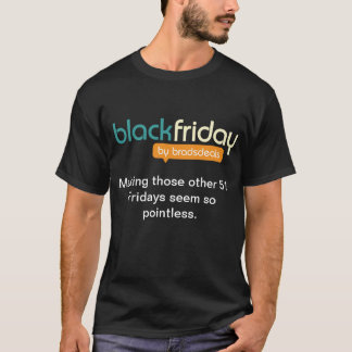 Schwarzes offizielles Slogan-T-Shirt Freitags 2012 T-Shirt