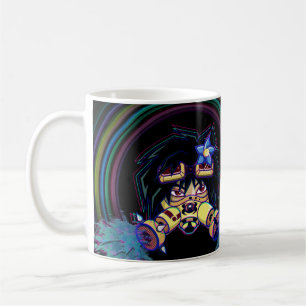 Schwarzes Ozon Kaffeetasse