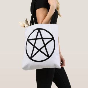 Schwarzes Pentakel Pentagramm
