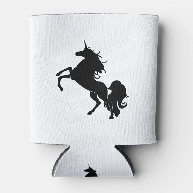 Schwarzes Pferd Dosenkühler (Vorderseite)