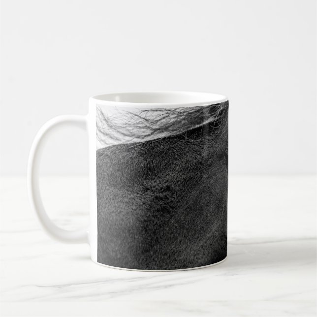 SCHWARZES PFERD KAFFEETASSE (Links)