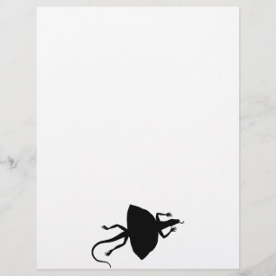 Schwarzes Reptil