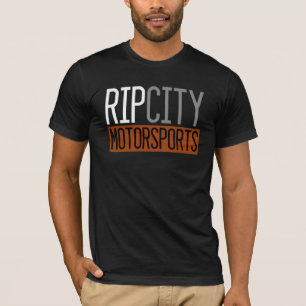Schwarzes Rip-StadtMotorsports Shortsleeve T-Shirt