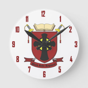 SCHWARZES ROBE-REGIMENT RUNDE WANDUHR