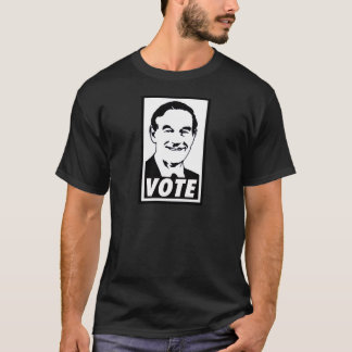 Schwarzes Ron Paul-Abstimmungs-2012 T-Shirt
