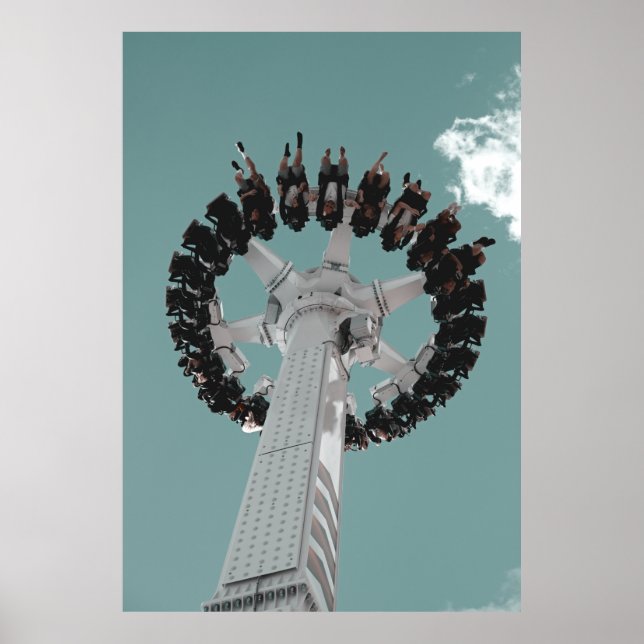 Schwarzes Samsung Android Smartphone Poster (Vorne)