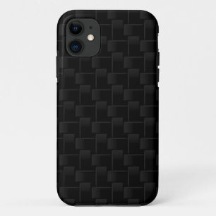 Schwarzes Schachmuster Case-Mate iPhone Hülle