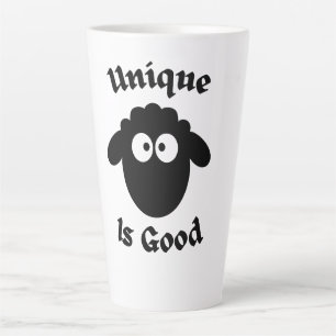 Schwarzes Schaf: Einzigartig ist gut Milchtasse