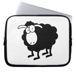 Schwarzes-Schaf-Tasche Laptopschutzhülle