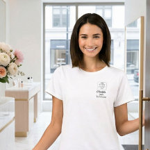 Schwarzes Schriftzug Mitarbeiter Name Business Log