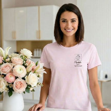 Schwarzes Schriftzug Mitarbeiter Name Business Log