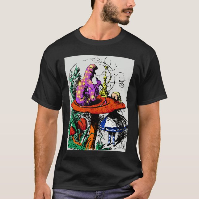 schwarzes Shirt des Hookah 4 (Vorderseite)