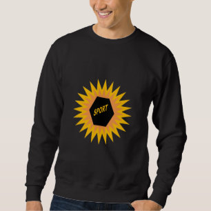 Schwarzes Shirt Mann SUN SPORT