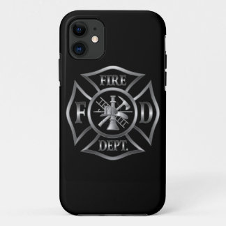 Schwarzes/silbernes Feuerwehrsymbol Iphone Falles Case-Mate iPhone Hülle