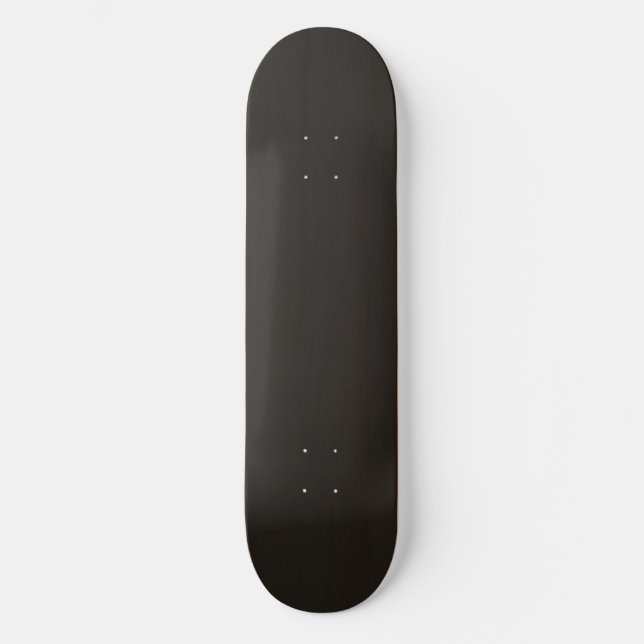Schwarzes Skateboard-Deck Skateboard (Vorderseite)