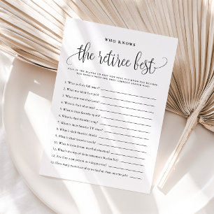 Schwarzes Skript, das die Retiree Best Game Card k Einladung