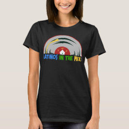Schwarzes Slim Cassette T-Shirt