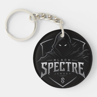 Schwarzes Spectre-Gaming-Schlüsselanhänger Schlüsselanhänger