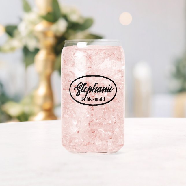 Schwarzes Stilglas Hochzeitsglas Dosenglas (Insitu (Hochzeit))