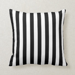 Schwarzes Stripes jeder möglicher Kissen