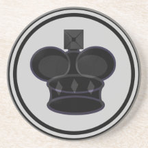 Schwarzes Stück König-Schach