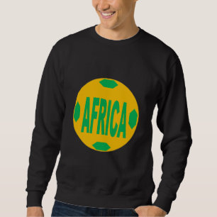 Schwarzes Sweatshirt für Männer AFRICA