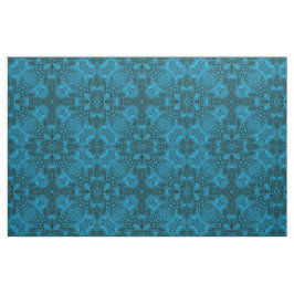 Schwarzes u. blaues Vintages blaues Stoff