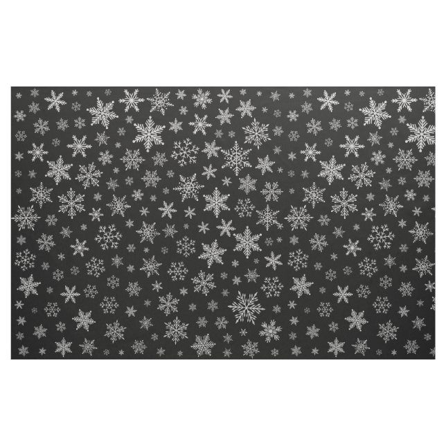 Schwarzes u. silbernes Grau der modernen Stoff (Fat Quarter (45,7 x 55,9 cm))