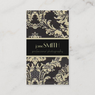 Schwarzes u. TAN Visitenkarte