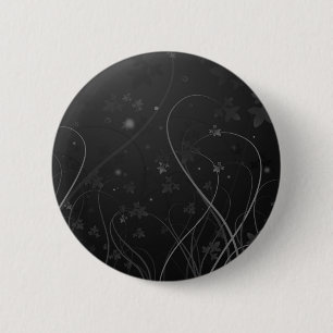 Schwarzes u. weißes WonderSwirl Button