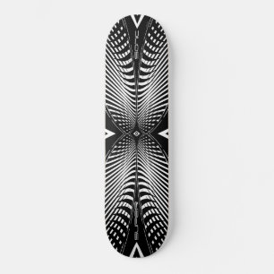 Schwarzes Überschall-Skateboard Skateboard