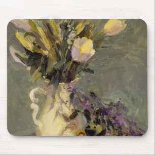 Schwarzes und Gold Mousepad