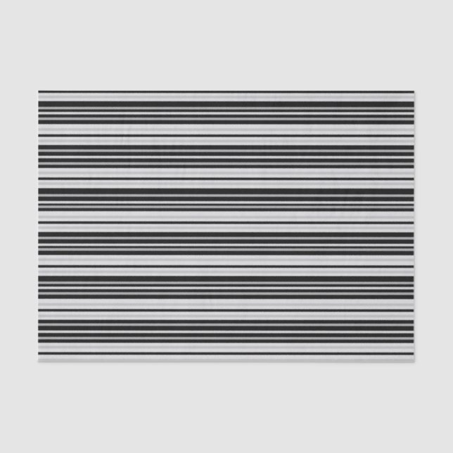 Schwarzes und graues horizontales seidenpapier (Vorderseite)