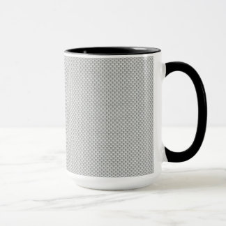 Schwarzes und graues Kohlenstoff-Faser-Polymer Tasse