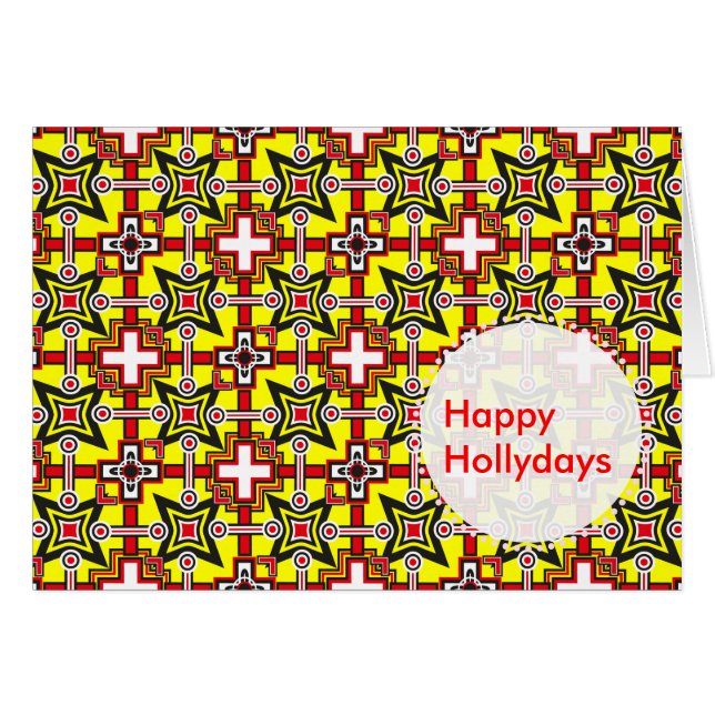 Schwarzes und Rotes Festival (Vorderseite (Horizontal))