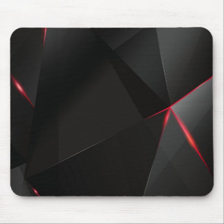Schwarzes und rotes Mousepad