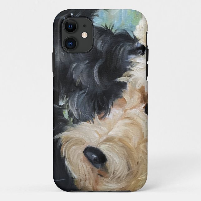Schwarzes und wheaten schottische Terrier Case-Mate iPhone Hülle (Rückseite)