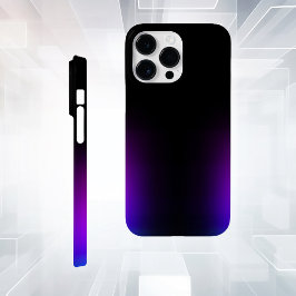 Schwarzes Violet Gradient Glow Case-Mate iPhone 14 Pro Max Hülle