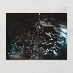 Schwarzes Wasser Postkarte