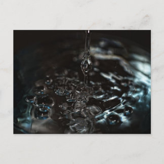 Schwarzes Wasser Postkarte