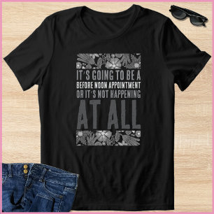 Schwarzes & Weißes Lustiges Sarkastisches Zitat An Tri-Blend Shirt