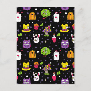 schwarzes Wunderland Postkarte