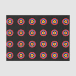 schwarzes ZielSeidenpapier Seidenpapier