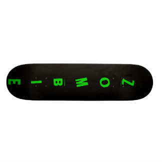 Schwarzes, ZOMBIE Skateboard