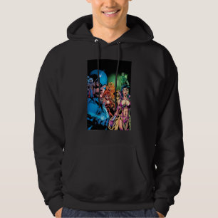 Schwärzeste NachtComic-Platte 2 - Farbe Hoodie